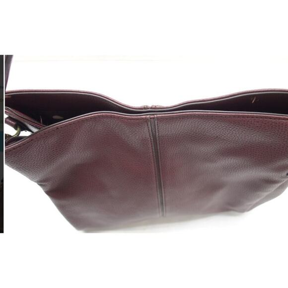 Anne Klein Burgundy Kirkstart Handbag - Picture 6 of 8